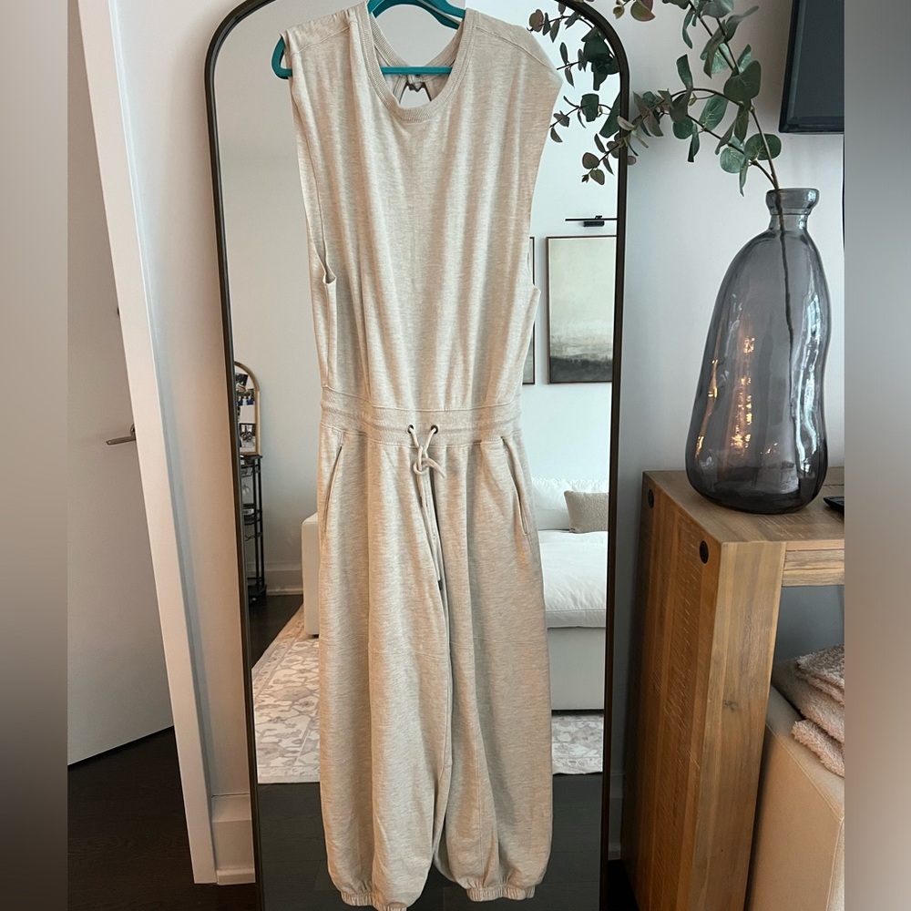 Free People Sweat Jumpsuit, size small